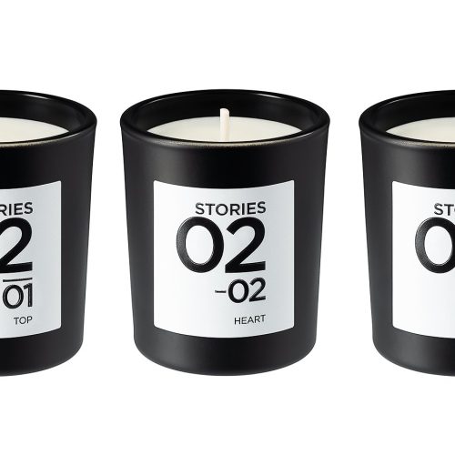 STORIES Nº.02 Bougie Parfumée Scented Candle Trio
